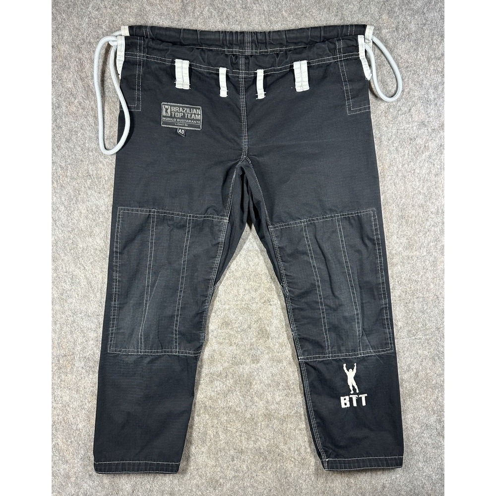 Brazilian Top Team BTT Murilo Bustamante Gi Pants A0 Black BJJ Jiu Jitsu